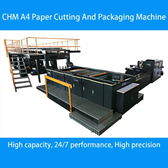 CHM-A 4-4 A4 Linja tal-produzzjoni tal-Magni tal-Karta u tal-Imballaġġ A4